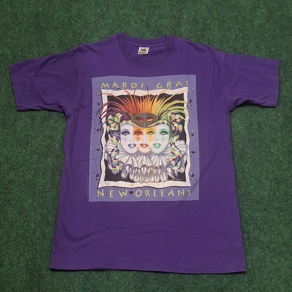 Vintage 1994 Mardi Gras New Orleans Shirt Size M